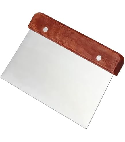 LARES Cartolina Per Pasta In Acciaio Inox 15 Cm - Spatola E Tagliapasta Universale - Made In Germany - 4