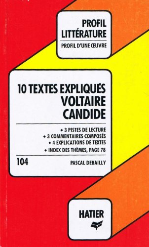couverture de : Candide ou l'optimiste