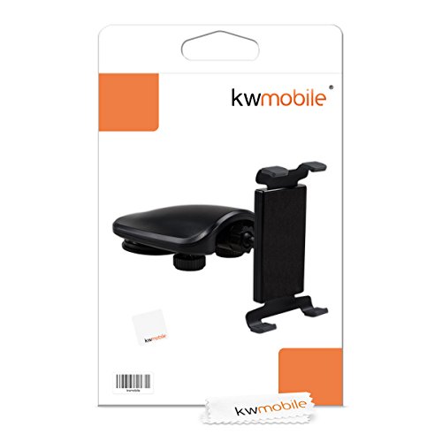 kwmobile KFZ Halterung für Tablet PC – PKW Auto Halter Armaturenbrett in Schwarz – z.B. geeignet für Apple, Samsung, Lenovo, Asus, Huawei, Amazon, Acer, Microsoft, Sony, LG - 7
