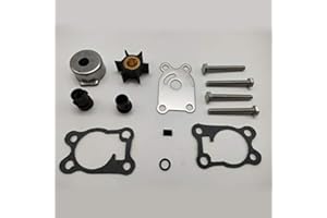 JSPROXAM Water Pump Impeller Kit For Johnson Evinrude 4/5 / 6/8 HP Outboard 0396644, 18-4529, 396644