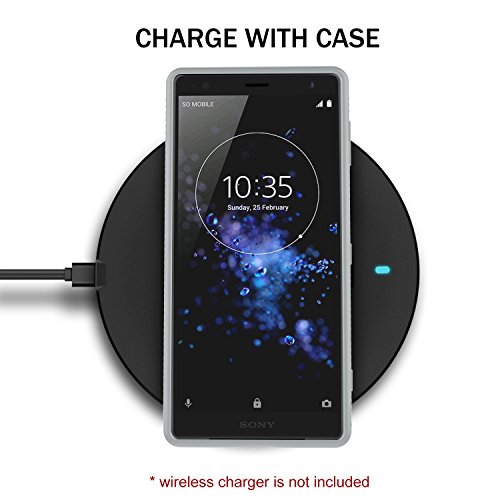 Sony Xperia XZ2 Compact Custodia, cover Sony Xperia XZ2 Compact, BoseWek Sony Xperia XZ2 Compact protettiva custodia, Protezione durevole, Compatibilita esatta per la Sony Xperia XZ2 Compact Smartphone.(grigio)