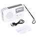Produktbild Multifunktionales Dynamo/Solar/AAA-batteriebetriebenes AM/FM-Radio mit Notlicht-LED-Taschenlampe und Sirene