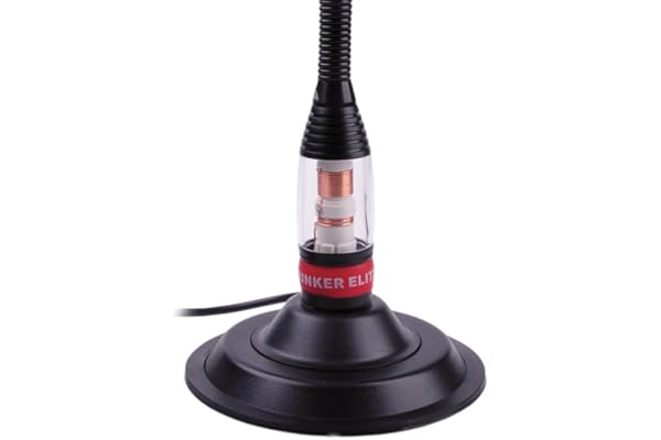 Sunker Elite Antenne radio BP en acier inoxydable avec base aimantée 600 W 140 cm 4 dBi