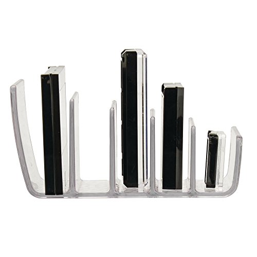 InterDesign 55150EU Rain Kosmetik-Set-Organizer für Waschtisch/Schrank, Pflegeprodukte, Plastik, clear, 10,16 x 15,24 x 7,62 cm - 4