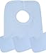 BabyPrem Baby Bibs Pack of 4 Popover Cotton Feeding Weaning Dribble SKY BLUE