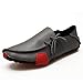 Produktbild GPF-fei Herrenschuh, Spring Fall Leder-Driving Shoe Komfort-Loafers & Slip-One Round Toe Schuhe Schuhe Schuhe Schuhe Wanderschuhe Laufschuh Mode,Gray,40