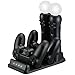 Produktbild Eve L PS4 PS Mobile Controller Ladegerät, PS4 Controller-Ladestation, 4 in 1 Ladedock Ladegerät schnelle Aufladung für PS4 Controller Play-Station PS4 Slim Pro PS VR