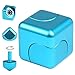 Produktbild JZH Metall Aluminium Spin Cube EDC Spielzeug, abnehmbarer Rubik Cube Naughty Spielzeug. (Blue)