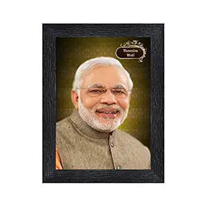 Narendra Modi Wood Photo Frames with Acrylic Sheet (Glass)(photoframe,Multicolour,8x6inch)-13745
