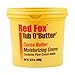 Red Fox Tub-O-Butter Jar 10.5oz