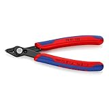 Gelenk mit Edelstahlniet KNIPEX 78 81 125 Electronic Super Knips® brüniert mit Mehrkomponenten-Hüllen 125 mm