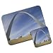 Produktbild ST LOUIS GATEWAY Arch in Missouri USA Premium Mauspad und Untersetzer Set