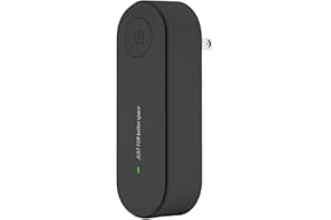 GENÉRICO Purificador De Aire Con Ionizador Enchufable,Generador De Iones Negativos | Filtro De Partículas Silencioso Elimina Olores Para Salón Dormitorio Baño Oficina Apartamento