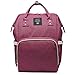 Produktbild Winwinfly Multifunktionstaschen Mummy Backpack Baby Wickelrucksäcke Lila