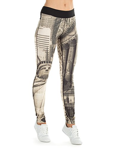 Winshape Damen Functional Power Shape Tights Leggings „Push-up“ PUL101, New York, Winshape Slim Style Fitness Freizeit Sport Yoga Workout - 3