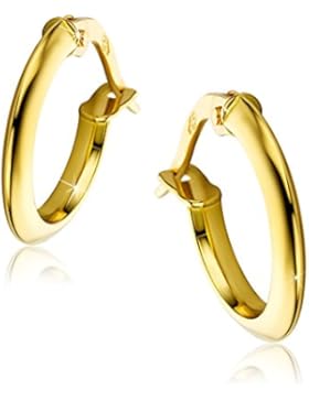Orovi Damen-Creolen Ohrringe GelbGold Ohrringe 18 Karat (750) Ohr-Schmuck
