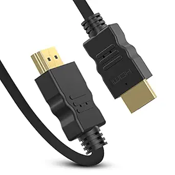 Nedis HDMI 8K Ultra High Speed Cable with 48Gbps High Speed & Ethernet Supports 3D, 8K, UHD/Ultra HD & Audio Return | Compatible with PS5, PS4, Nintendo Switch, Xbox One, QLED TV - 2meter (Black)