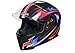 Produktbild Full Face Motorradhelm Street Bike Helm Abnehmbarer Winterschal,01,M