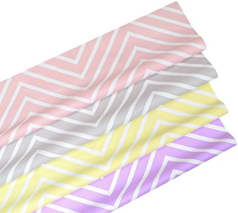 Ella Bella Photography Backdrops 4 Pack Chevron Assortment 1.22 x 3.65m (4ft x 12ft)