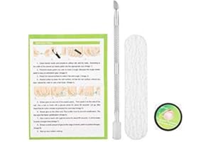 YOTOWN Set Corrector Uñas, Etiqueta engomada de la Corrección de la Uña del dedo del Pie Paronychia RecuperarHerramientas de Cuidado de Pie con Lima de Uñas y Empujador de Cutícula(24Pcs)