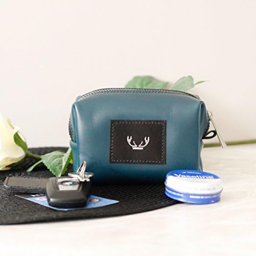 Teal Petite Make Up Pouch