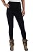 STANDARD or WINTER FULL LENGTH CROPPED SHORT MATERNITY LEGGINGS OVER BUMP 95%Cotton WIDE RANGE OF COLOURS (Small, Winter Thick Black)