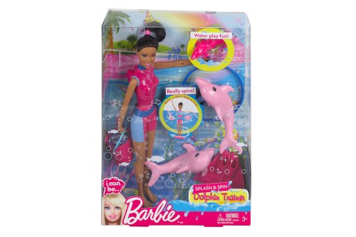 BARBIE I CAN BE DOLIPHIN TRAINER AA DOLL