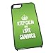 Produktbild Schwarz Cover für iPhone 5/5S 1491 grün Keep Calm und Love Sambuca