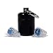 Produktbild High Fidelity Earplugs Gehörschutz Noise Cancelling Silikon Reusable Earplugs für Konzerte, Musik, Festivals und Clubs, mit Alu-Box, klar/transparent Blue 1 Set
