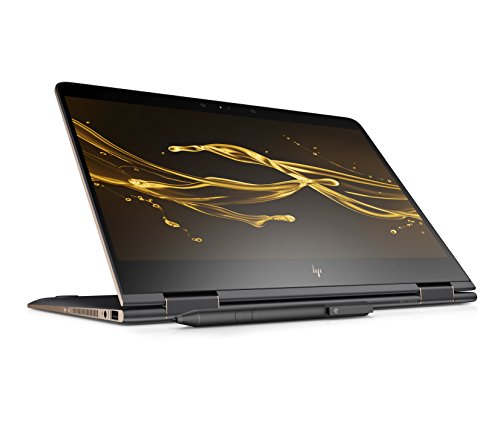 HP Spectre x360 13-ac002na 13 3-inch FHD Touch Screen Convertible Laptop with Stylus  Dark Ash Silver  -  Intel Core i7-7500U  8GB RAM  512GB SSD  Win