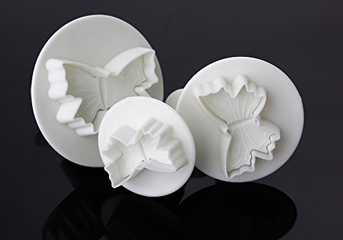 Uten® 45tlg. Ausstecher Ausstechform Stempel Modellierwerkzeug Glätter Fondant Marzipan Tortendeko Kit Set - 5