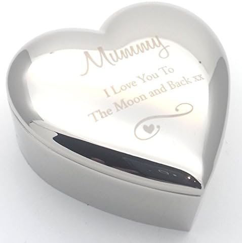 Chris Bag Of GoodiesMUMMY I LOVE YOU TO THE MOON & BACK Silver finish TRINKET BOX Gift Gifts Presents Ideas for my Birthday Christmas Mothers Day