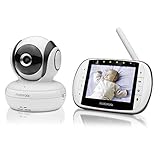 Motorola MBP 36S – Video Babyphone mit 3.5 Zoll Farbdisplay und bis zu 300 Meter Reichweite, weiß - 6