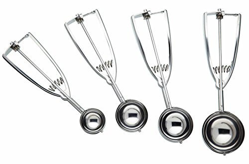 Kitchen Craft Deluxe Eiskugel-Portionierer, Edelstahl, 39 mm - 2