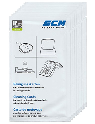 SCR Card Cleaning Kit 10er Pack – Reinigungskarten für Kartenleser / auch Chipdrive - 3