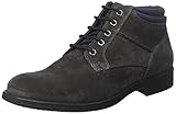  Geox U Jaylon C, Botas Desert para Hombre, Gris (Dk Grey/Blue), 43 EU