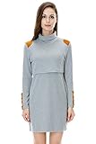 Bearsland Women's Turtleneck Long Breastfeeding Nursing Top