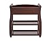Babymore Sleigh Changer with Drawer (Brown)