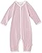 Pumpkin Patch Unisex Baby Merino Long Sleeve All in One Footies, Pink (Lotus), 0-3 Months