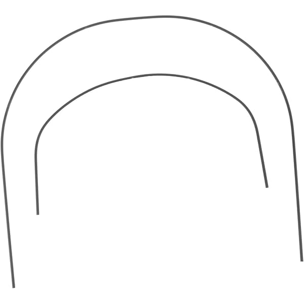 Cadre En Fer Pour Poussette Yoya – Support Pour Ombrage Et Protection Solaire – Idéal Pour Sorties Avec Bébé – 2 Pièces (1 Court, 1 Long) - 2