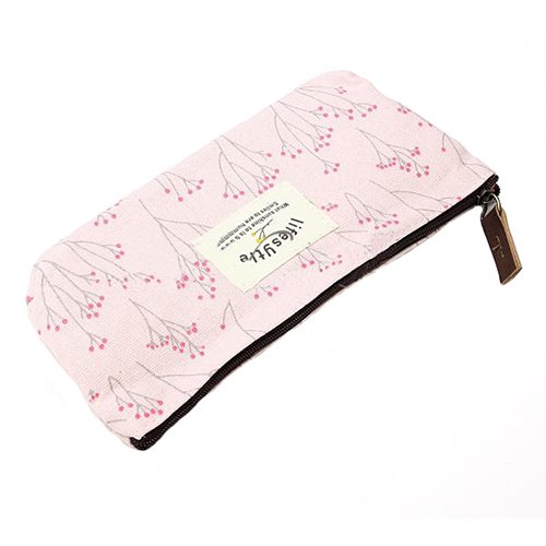 Lienzo Pen Pencil Case Papeler  a Bolsa Bolsa Caso Bolsas de Cosm  ticos rosa Talla talla   nica