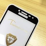 YANCAI Smartphone-Ersatzteile 25 STÜCKE MIETUBL Vollbild Vollkleber Anti-Fingerprint Gehärtetes Glas Film for Galaxy J2 Pro (2018) (Schwarz) Flexkabel (Farbe : Black)