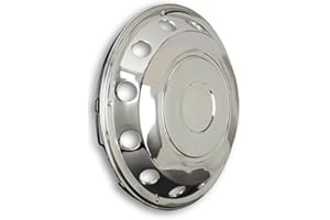 HANSEN STYLING PARTS Enjoliveur bombé en acier inoxydable 22,5" pour essieu avant camion