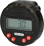 akustisches Signal und LED-Anzeige weisen auf das Erreichen des eingestellten Winkels hin