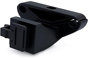 RusticHome Soporte Sillín para Luz De Bicicleta Bontrager Flare RT/Soporte de Luz para Bici Carretera y Montaña/Soporte de Luz Trasera Flare RT Bontrager 43 mm x 7mm (Carríl Aluminio/Hierro)