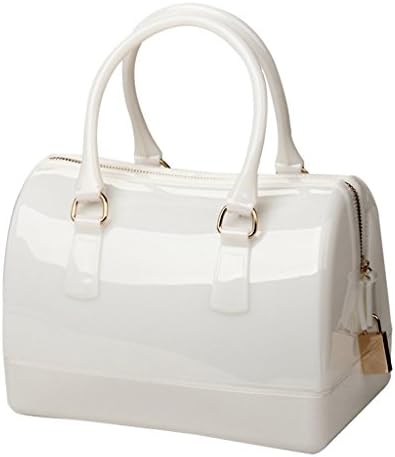 Women Charming Jelly Pillow-shaped Shoulder Bag Top Handle Bag Tote 1#