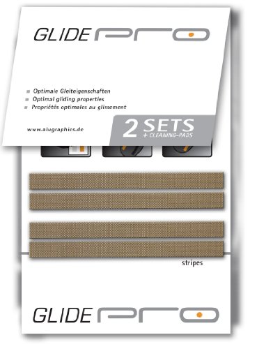 Preisvergleich Produktbild glidePRO stripes Mausgleiter für Apple Magic Mouse by alugraphics¨