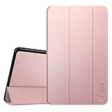 Vorderes Cover kann umgeklappt werden um die Schutzhülle zu einem Betrachtungs- und Tastatur-Aufsteller zu verwandeln.