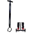 Locisne Stretchable manubrio di sostegno in lega di alluminio equilibrio, per Scooter, per 6.5CM (2.56") diametro rullo due r