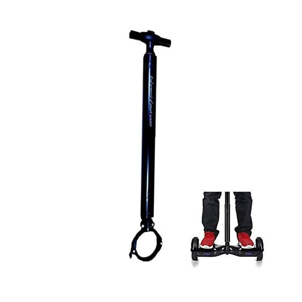 Locisne Barra de manija de la manija del equilibrio aleación de aluminio del tirón,ayuda vespa de la maniobra,sostenedor eléctrico del Hoverboard los principiantes Para rodillo diámetro los 7cm